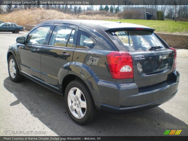 Steel Blue Metallic / Dark Slate Gray 2008 Dodge Caliber SXT