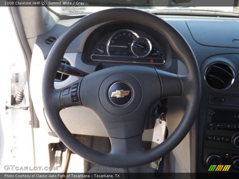Summit White / Gray 2008 Chevrolet HHR LS