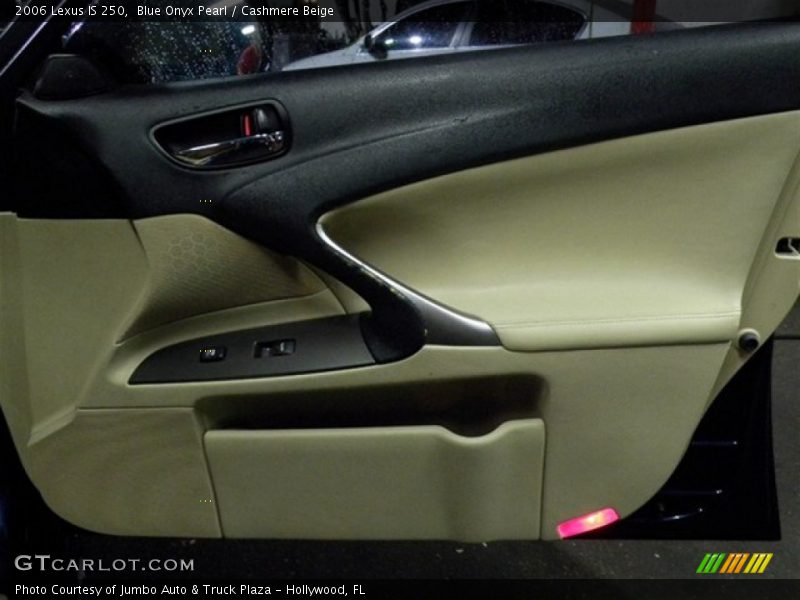 Blue Onyx Pearl / Cashmere Beige 2006 Lexus IS 250