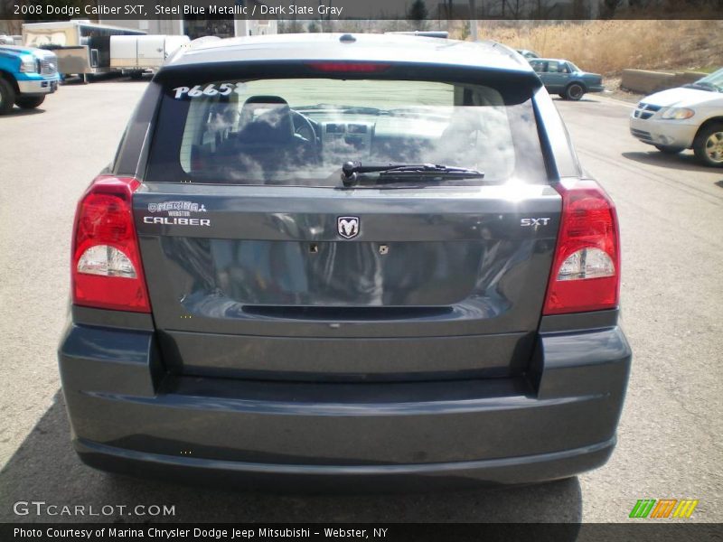 Steel Blue Metallic / Dark Slate Gray 2008 Dodge Caliber SXT