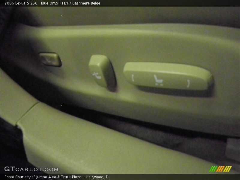 Blue Onyx Pearl / Cashmere Beige 2006 Lexus IS 250