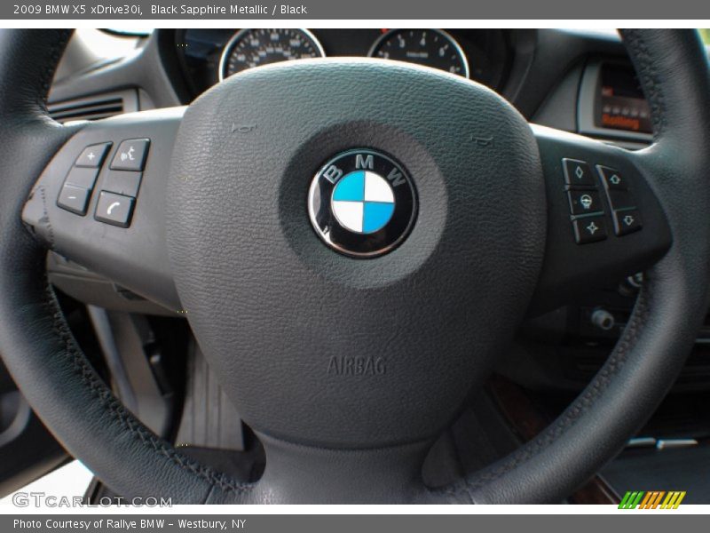 Black Sapphire Metallic / Black 2009 BMW X5 xDrive30i