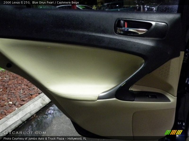 Blue Onyx Pearl / Cashmere Beige 2006 Lexus IS 250