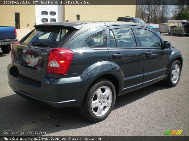 Steel Blue Metallic / Dark Slate Gray 2008 Dodge Caliber SXT