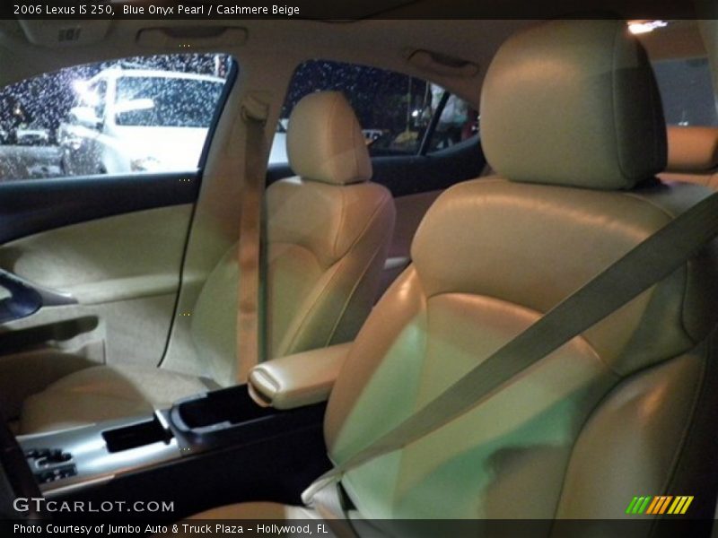 Blue Onyx Pearl / Cashmere Beige 2006 Lexus IS 250