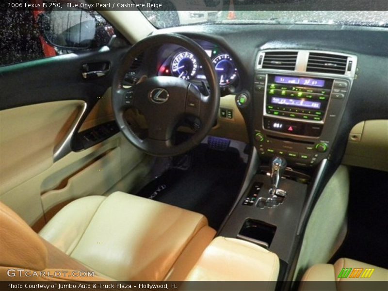 Blue Onyx Pearl / Cashmere Beige 2006 Lexus IS 250
