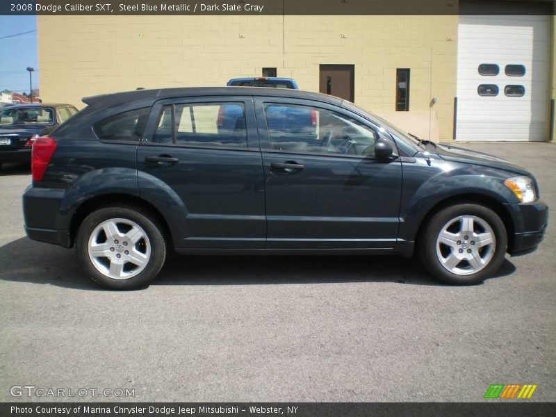 Steel Blue Metallic / Dark Slate Gray 2008 Dodge Caliber SXT
