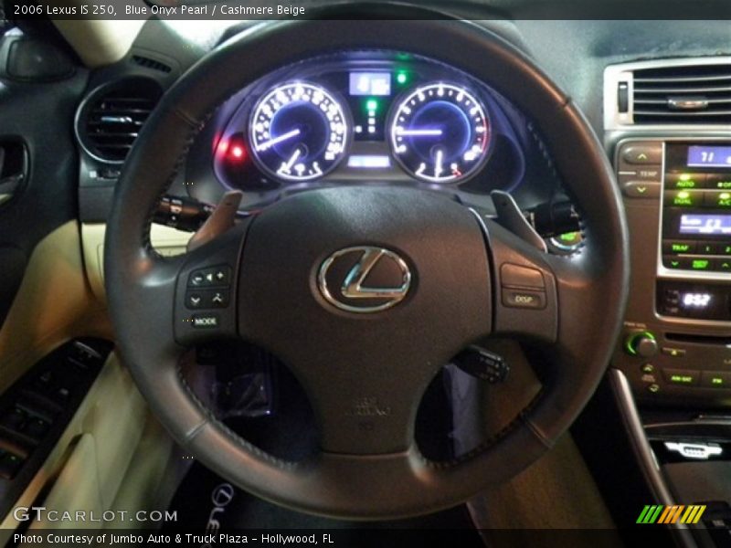 Blue Onyx Pearl / Cashmere Beige 2006 Lexus IS 250