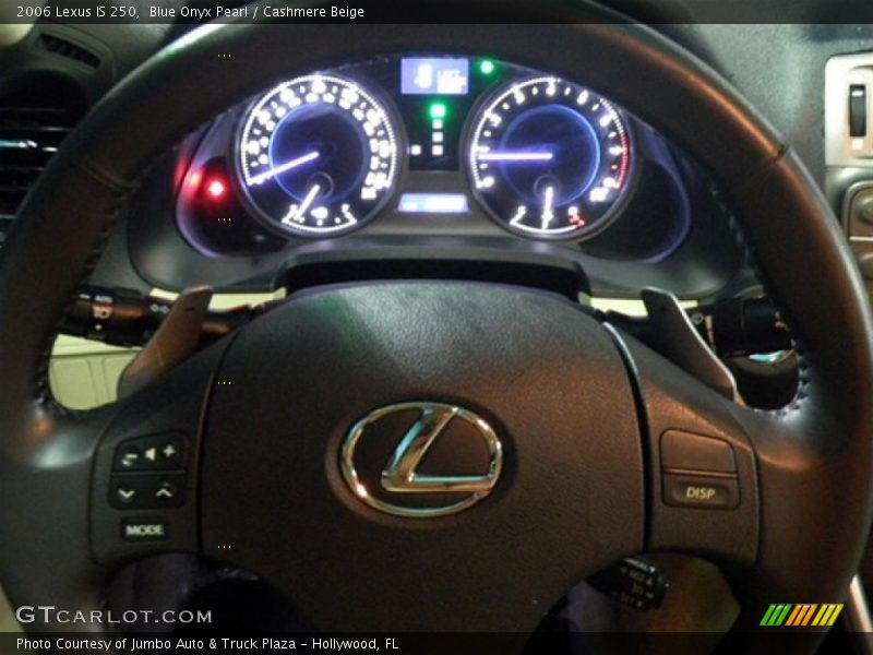 Blue Onyx Pearl / Cashmere Beige 2006 Lexus IS 250