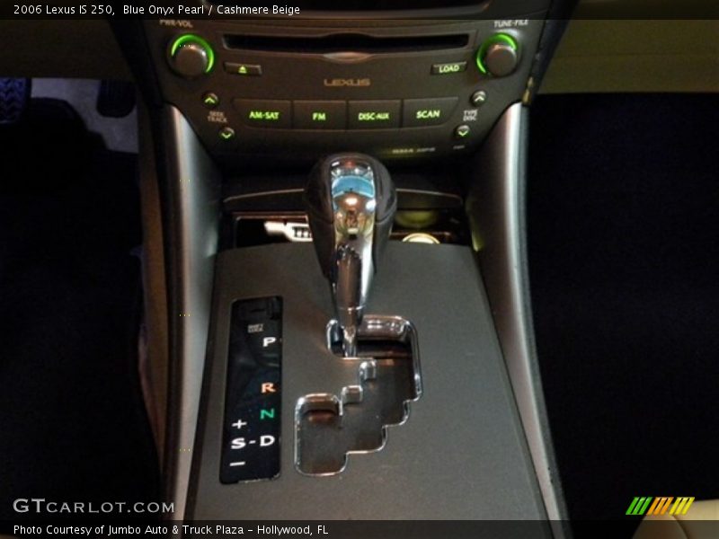 Blue Onyx Pearl / Cashmere Beige 2006 Lexus IS 250