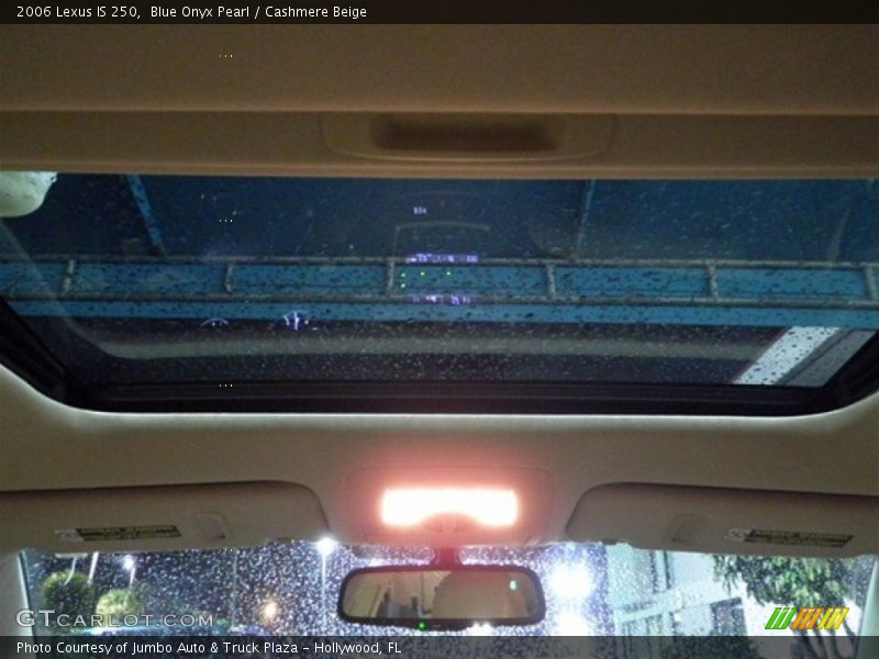 Blue Onyx Pearl / Cashmere Beige 2006 Lexus IS 250