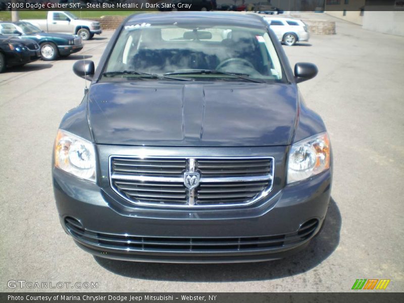 Steel Blue Metallic / Dark Slate Gray 2008 Dodge Caliber SXT