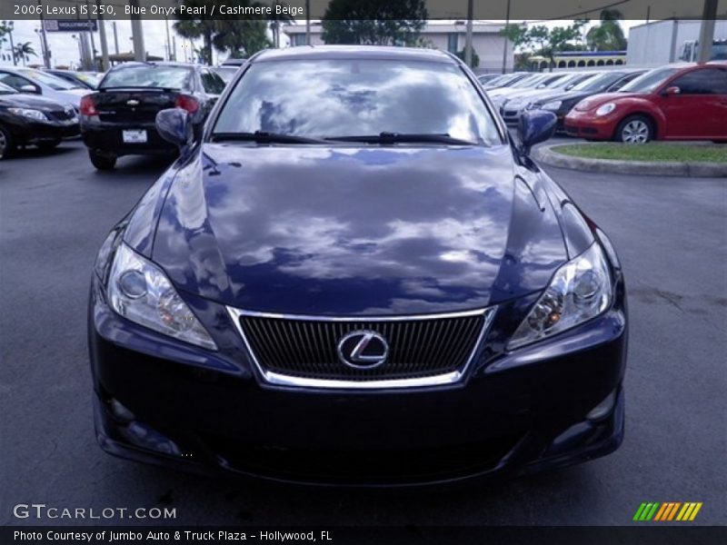 Blue Onyx Pearl / Cashmere Beige 2006 Lexus IS 250
