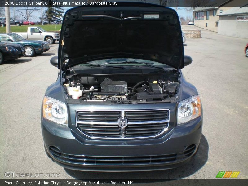 Steel Blue Metallic / Dark Slate Gray 2008 Dodge Caliber SXT