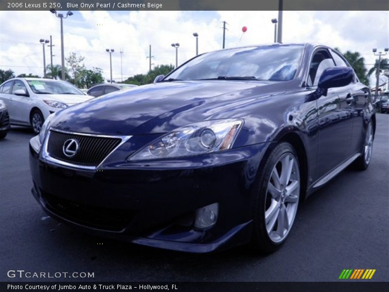 Blue Onyx Pearl / Cashmere Beige 2006 Lexus IS 250