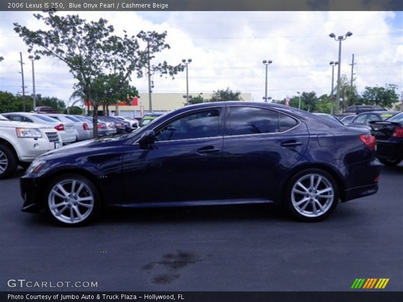 Blue Onyx Pearl / Cashmere Beige 2006 Lexus IS 250