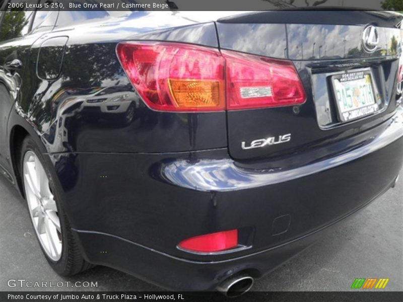 Blue Onyx Pearl / Cashmere Beige 2006 Lexus IS 250