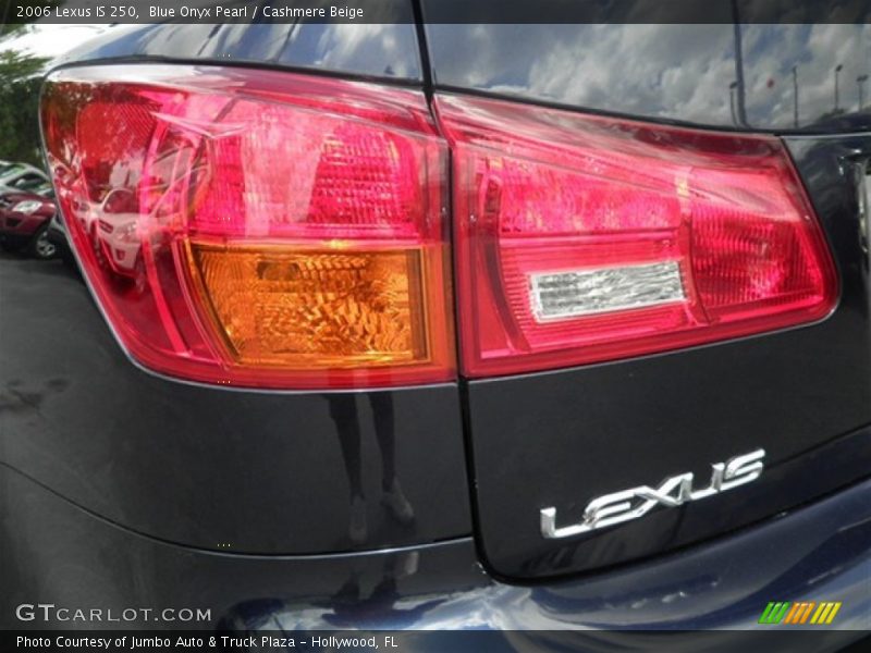 Blue Onyx Pearl / Cashmere Beige 2006 Lexus IS 250