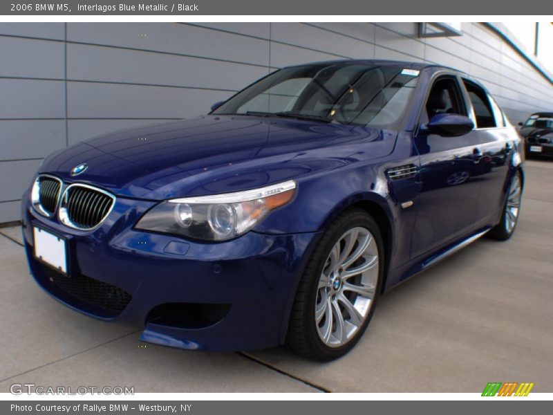 Interlagos Blue Metallic / Black 2006 BMW M5