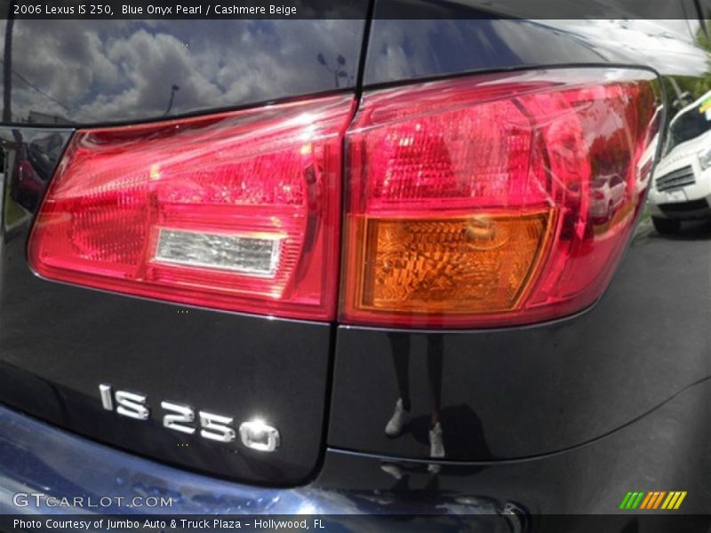 Blue Onyx Pearl / Cashmere Beige 2006 Lexus IS 250