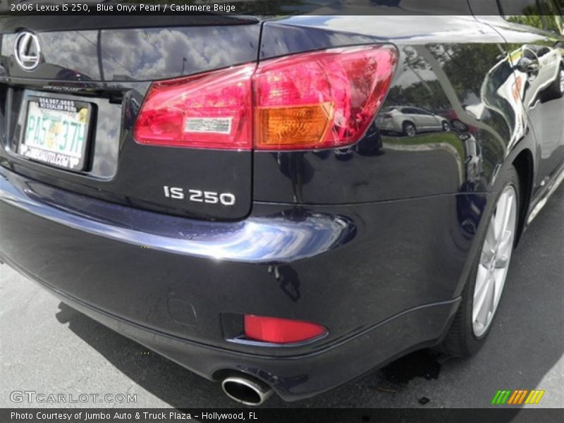 Blue Onyx Pearl / Cashmere Beige 2006 Lexus IS 250