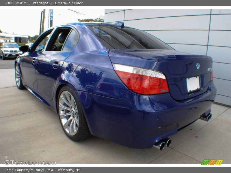 Interlagos Blue Metallic / Black 2006 BMW M5