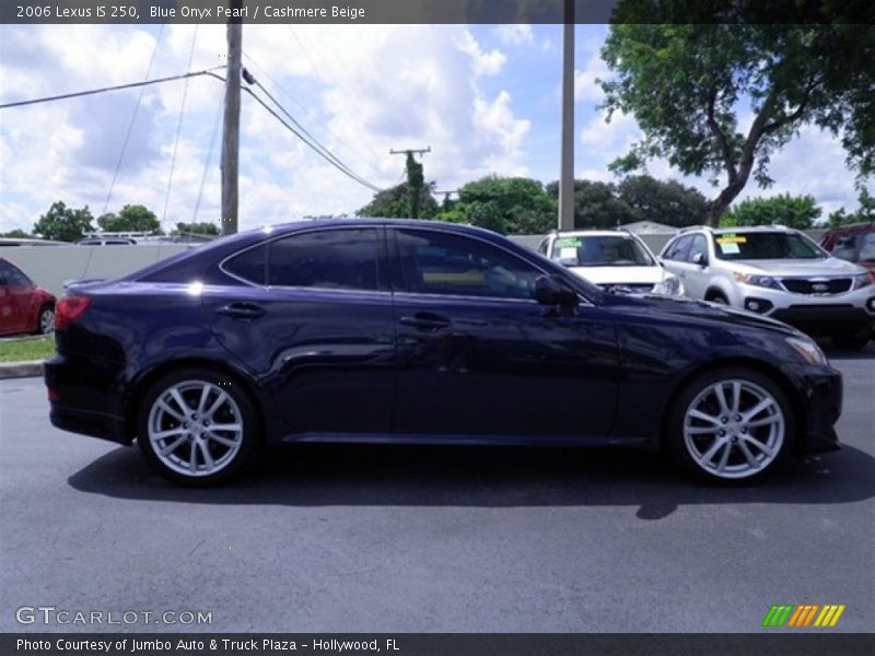 Blue Onyx Pearl / Cashmere Beige 2006 Lexus IS 250