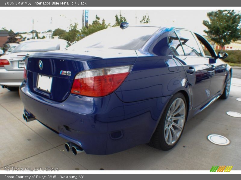 Interlagos Blue Metallic / Black 2006 BMW M5