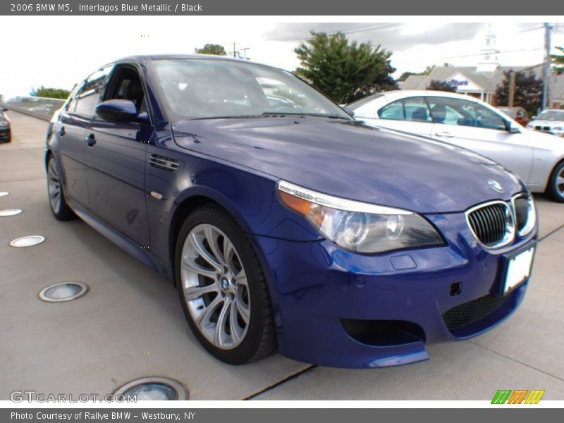 Interlagos Blue Metallic / Black 2006 BMW M5