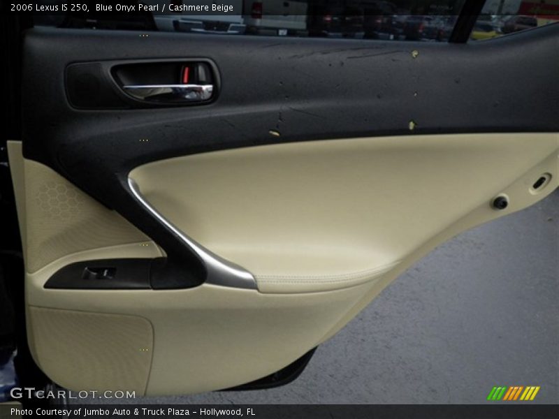 Blue Onyx Pearl / Cashmere Beige 2006 Lexus IS 250
