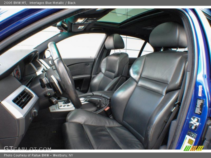 Interlagos Blue Metallic / Black 2006 BMW M5
