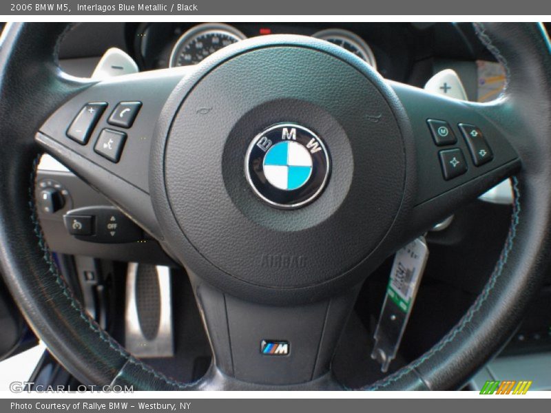 Interlagos Blue Metallic / Black 2006 BMW M5
