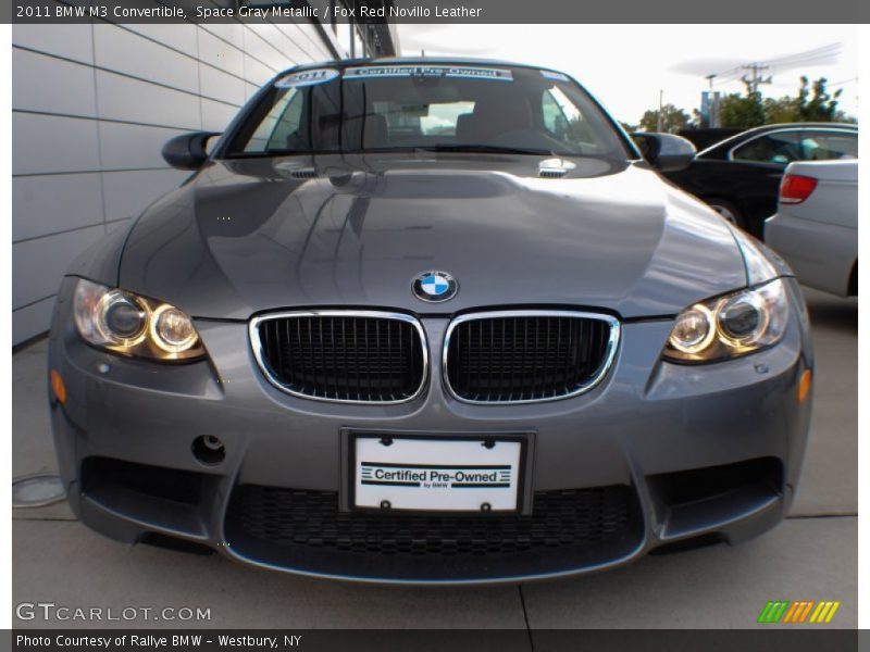 Space Gray Metallic / Fox Red Novillo Leather 2011 BMW M3 Convertible