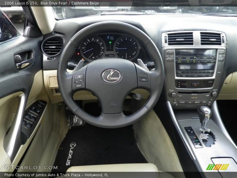 Blue Onyx Pearl / Cashmere Beige 2006 Lexus IS 250