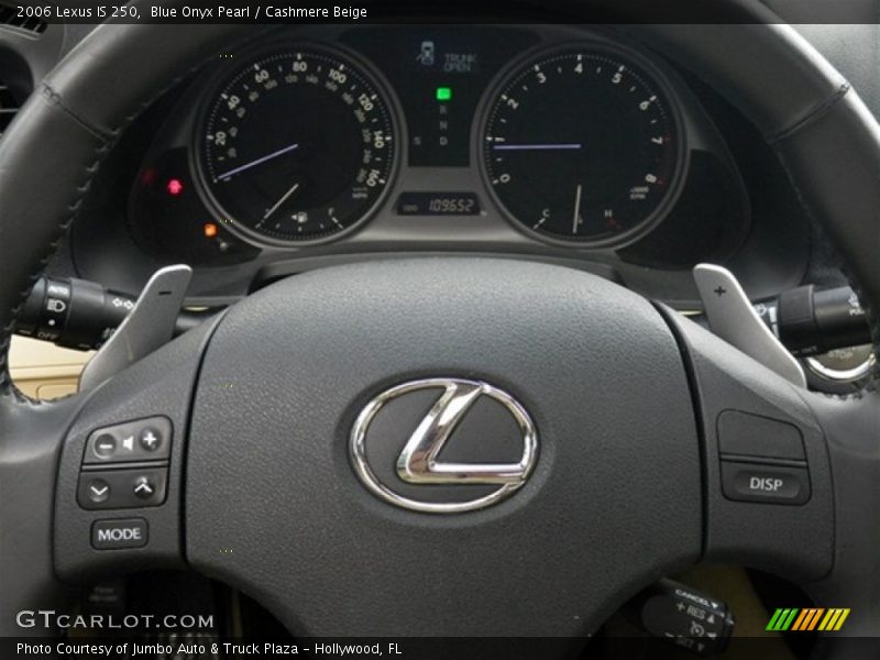 Blue Onyx Pearl / Cashmere Beige 2006 Lexus IS 250