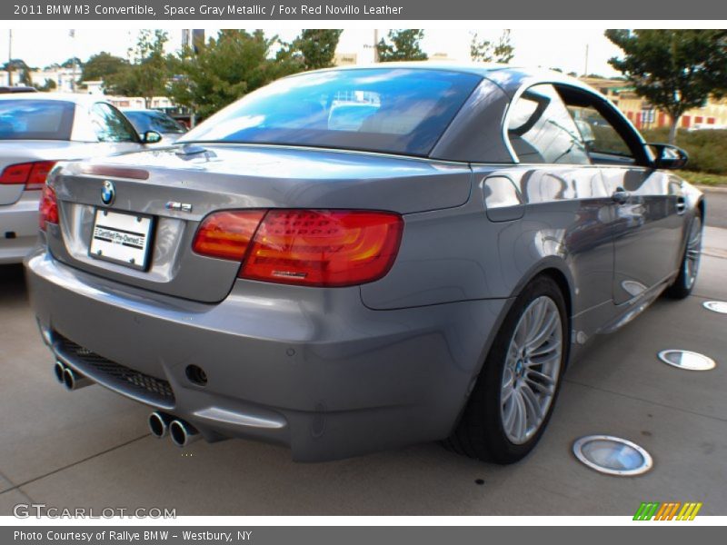 Space Gray Metallic / Fox Red Novillo Leather 2011 BMW M3 Convertible