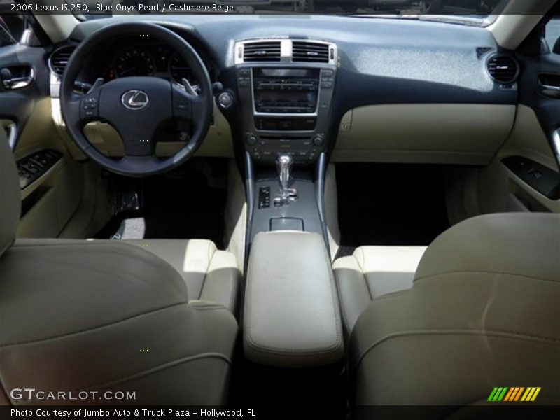Blue Onyx Pearl / Cashmere Beige 2006 Lexus IS 250