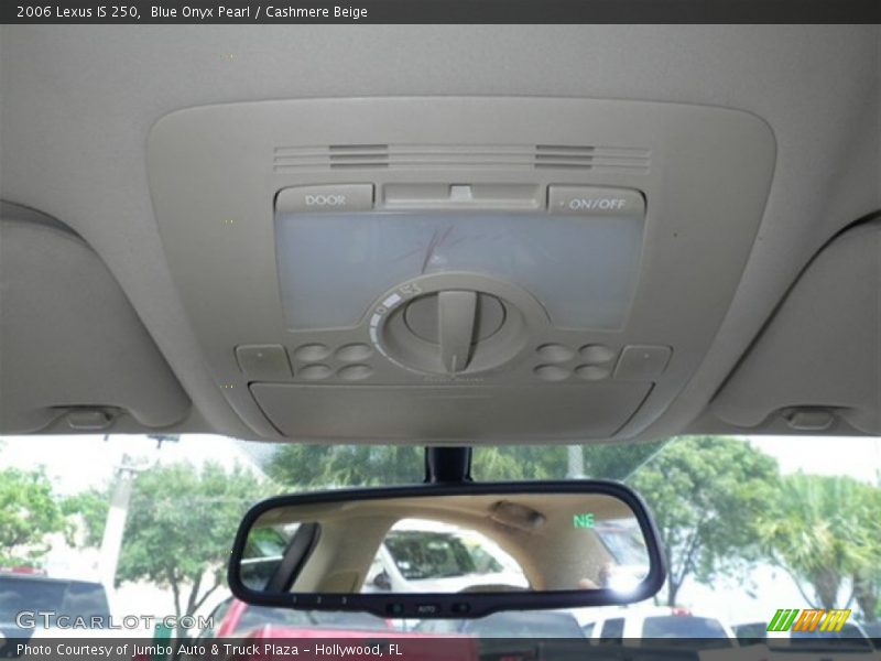 Blue Onyx Pearl / Cashmere Beige 2006 Lexus IS 250