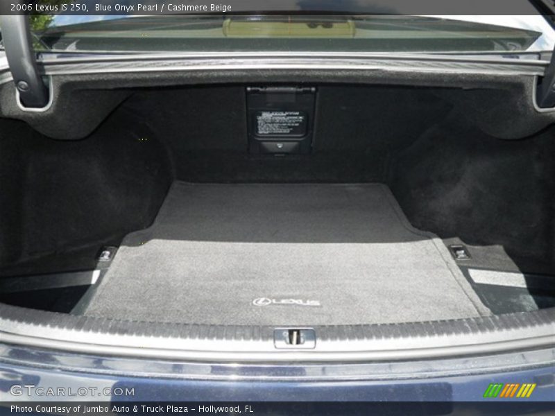 Blue Onyx Pearl / Cashmere Beige 2006 Lexus IS 250