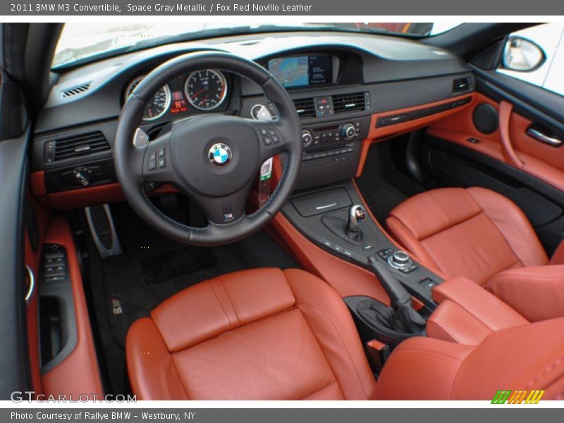 Fox Red Novillo Leather Interior - 2011 M3 Convertible 