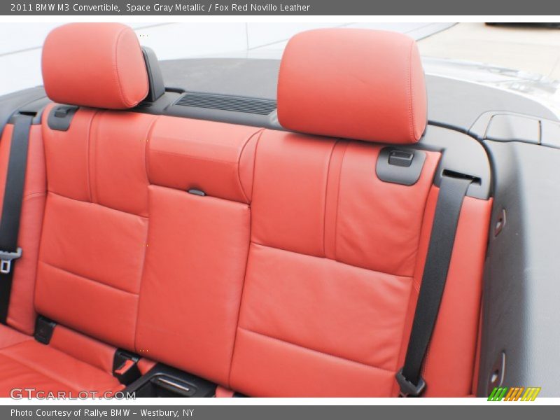 Space Gray Metallic / Fox Red Novillo Leather 2011 BMW M3 Convertible