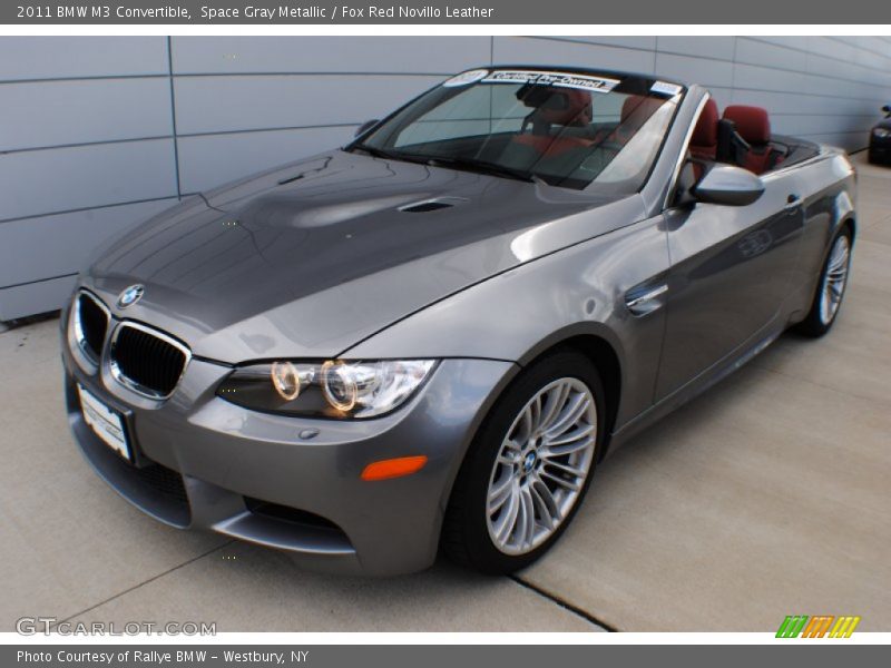 Space Gray Metallic / Fox Red Novillo Leather 2011 BMW M3 Convertible