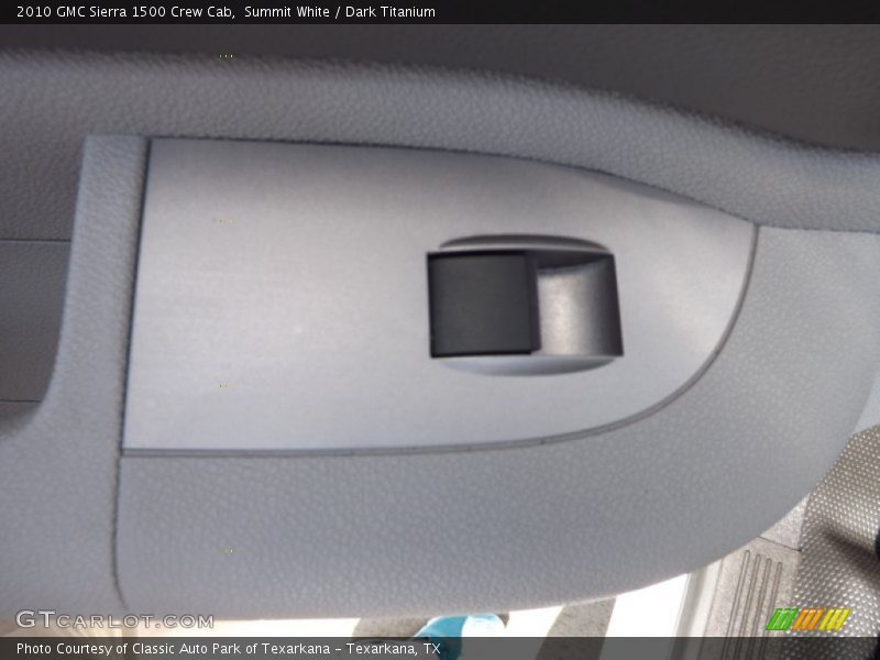 Summit White / Dark Titanium 2010 GMC Sierra 1500 Crew Cab