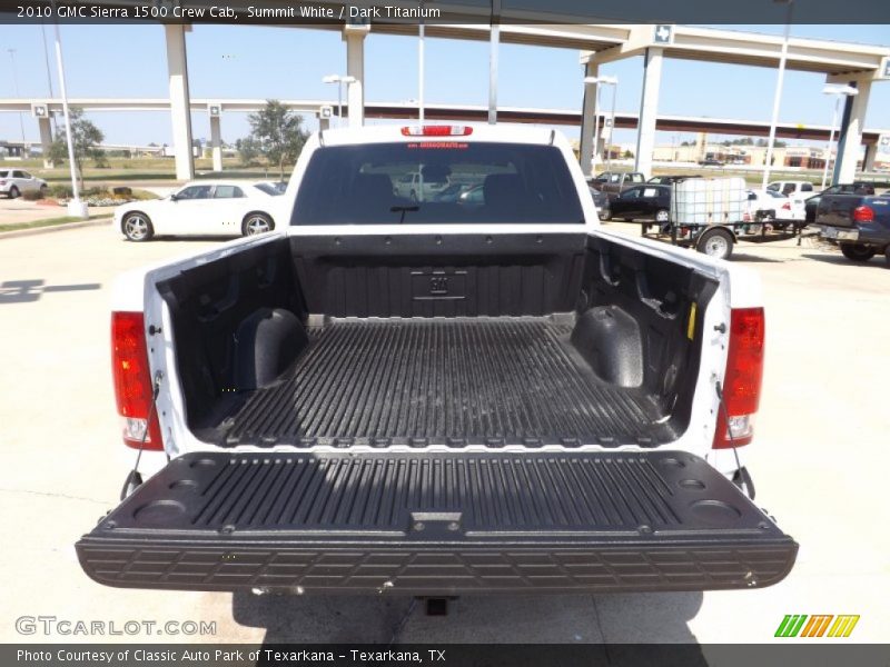 Summit White / Dark Titanium 2010 GMC Sierra 1500 Crew Cab