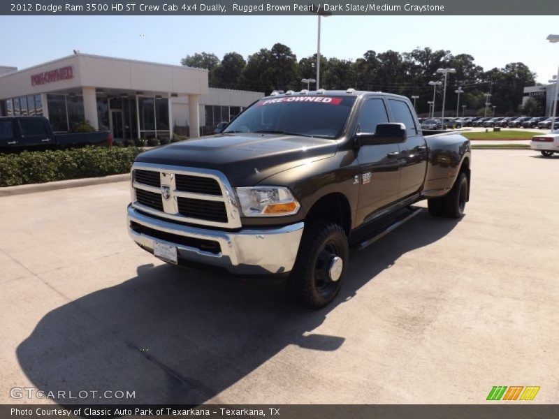 Rugged Brown Pearl / Dark Slate/Medium Graystone 2012 Dodge Ram 3500 HD ST Crew Cab 4x4 Dually