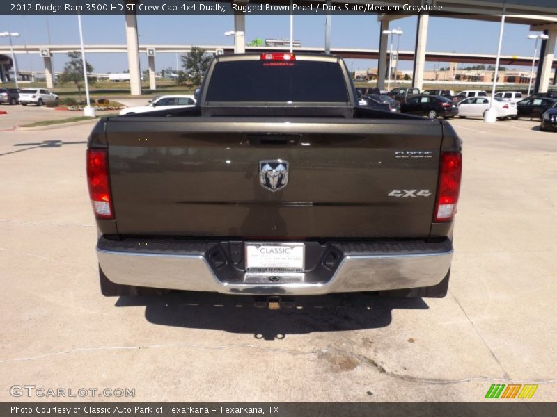 Rugged Brown Pearl / Dark Slate/Medium Graystone 2012 Dodge Ram 3500 HD ST Crew Cab 4x4 Dually