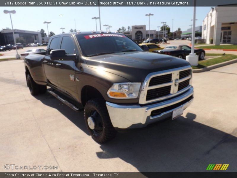 Rugged Brown Pearl / Dark Slate/Medium Graystone 2012 Dodge Ram 3500 HD ST Crew Cab 4x4 Dually