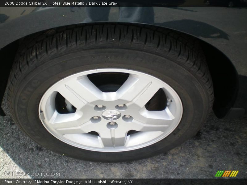 Steel Blue Metallic / Dark Slate Gray 2008 Dodge Caliber SXT
