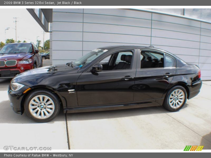 Jet Black / Black 2009 BMW 3 Series 328xi Sedan