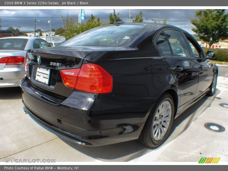 Jet Black / Black 2009 BMW 3 Series 328xi Sedan